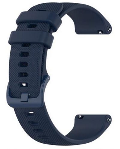 Каишка Techsuit - W006, Galaxy Watch/Huawei Watch, 20 mm, синя - 1