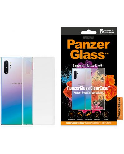 Калъф PanzerGlass - ClearCase, Galaxy Note 10 Plus, прозрачен - 3