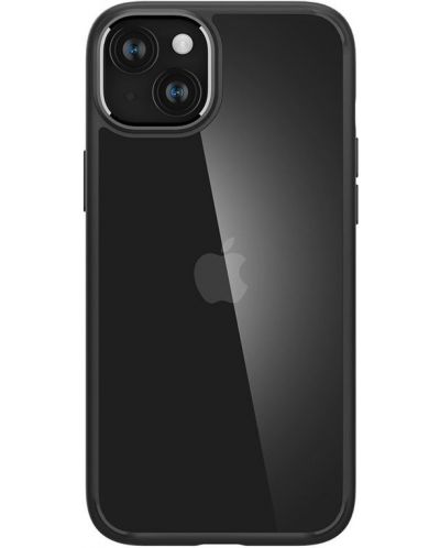 Калъф Spigen - Ultra Hybrid, iPhone 15 Plus, Matte Black - 1