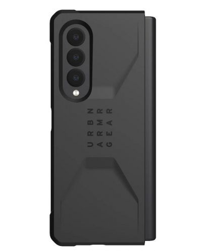 Калъф UAG - Civilian, Galaxy Z Fold3 5G, черен - 1