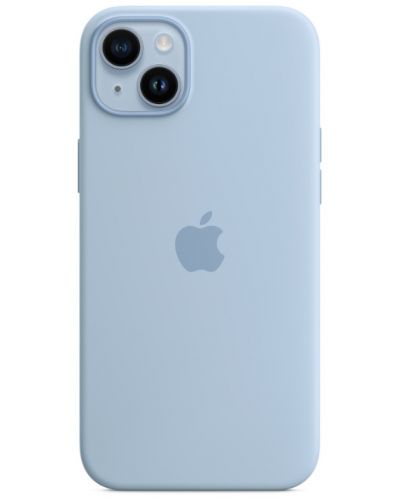 Калъф Apple - Silicone MagSafe, iPhone 14 Plus, Sky - 1