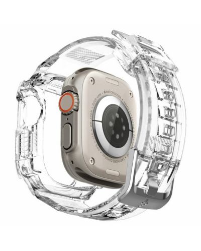Калъф Spigen - Rugged Armor Pro, Apple Watch Ultra, прозрачен - 2