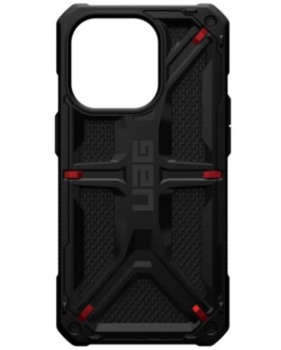 Калъф UAG - Monarch Kevlar, iPhone 14 Pro, черен - 2