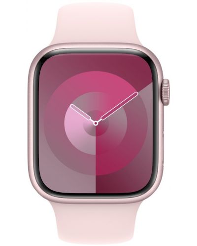 Каишка Apple - Sport M/L, Apple Watch, 45 mm, Light Pink - 3