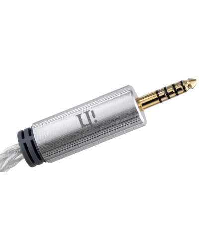 Кабел iFi Audio - 4.4 mm/4.4 mm, 0.3 m, бял - 2