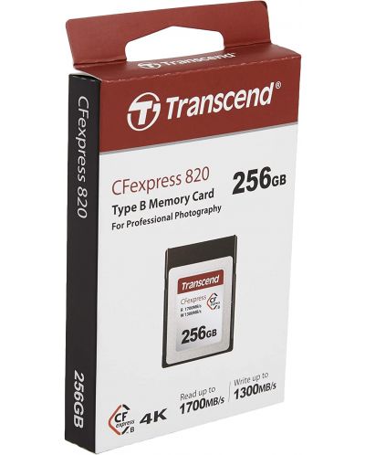 Карта памет Transcend - 256GB, CFExpress, TLC - 3