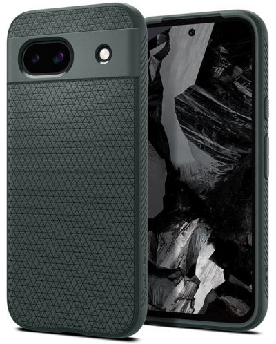 Калъф Spigen - Liquid Air, Google Pixel 8a, зелен - 1