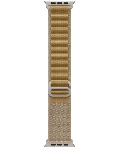 Каишка Apple - Alpine Loop M Natural Titanium, Apple Watch, 49 mm, Tan - 2