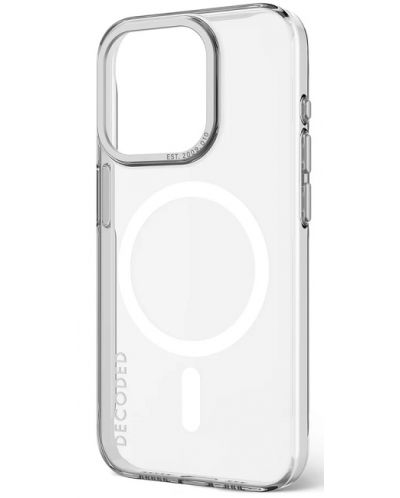 Калъф Decoded - Recycled Plastic Clear, iPhone 15 Pro, прозрачен - 2