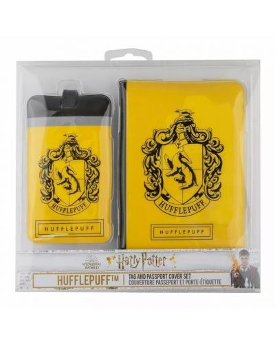 Калъф за паспорт Cine Replicas Movies: Harry Potter - Hufflepuff - 5