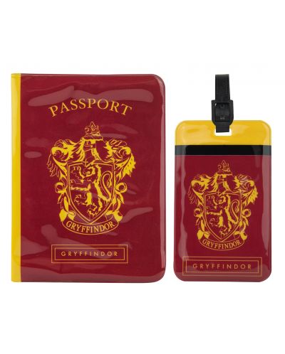 Калъф за паспорт Cine Replicas Movies: Harry Potter - Gryffindor - 4