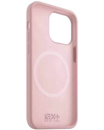 Калъф Next One - Ballet Pink MagSafe, iPhone 15 Pro, розов - 3