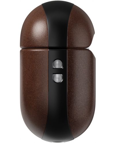 Калъф за слушалки Nomad - Leather, AirPods Pro 2, кафяв - 5