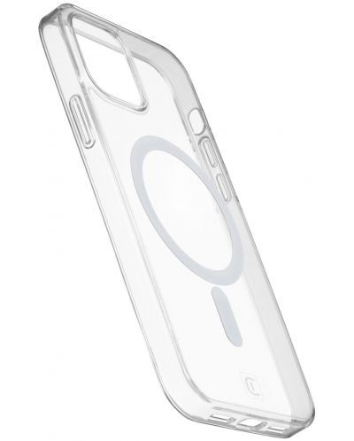 Калъф Cellularline - Gloss Mag, iPhone 13 mini, прозрачен - 2