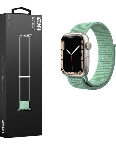 Каишка Next One - Sport Loop, Apple Watch 42/44mm, найлон, Marine Green - 4