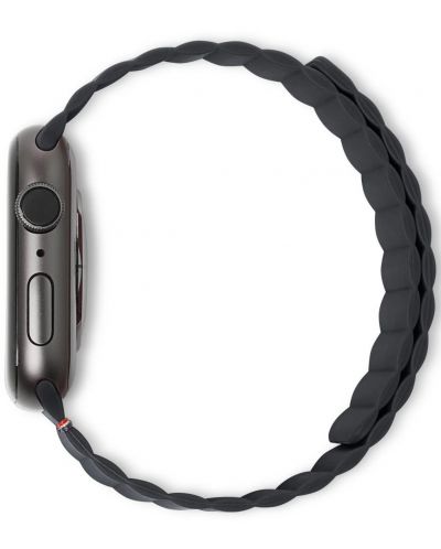 Каишка Decoded - Lite Silicone, Apple Watch 42/44/45 mm, Charcoal - 2