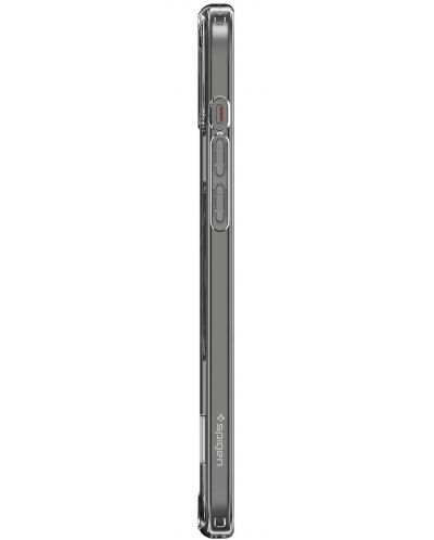 Калъф Spigen - Ultra Hybrid S, iPhone 15, Crystal Clear - 9