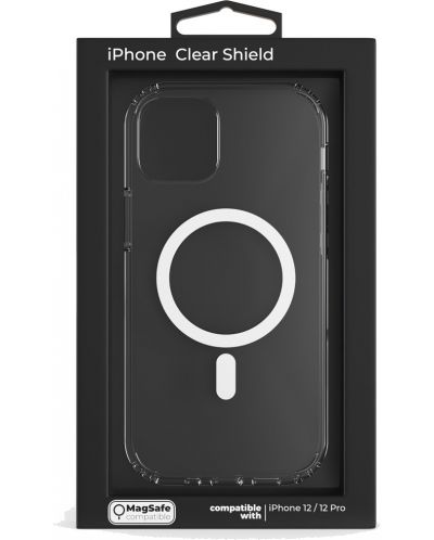 Калъф Next One - Clear Shield MagSafe, iPhone 12/12 Pro, прозрачен - 6