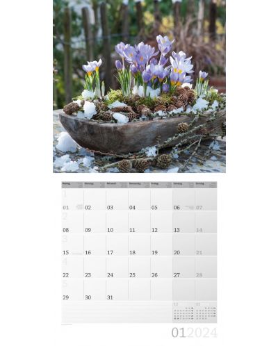 Календар Ackermann - Bouquets, 2024 - 2