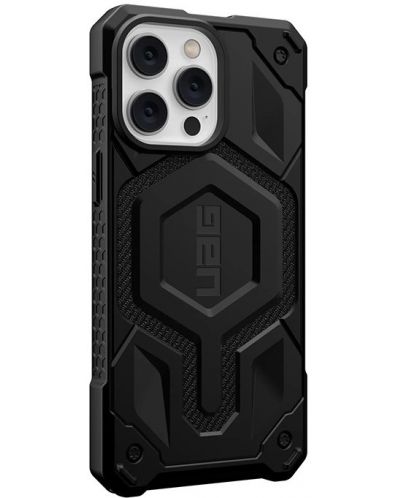 Калъф UAG - Monarch Pro Kevlar MagSafe, iPhone 14 Pro Max, черен - 3