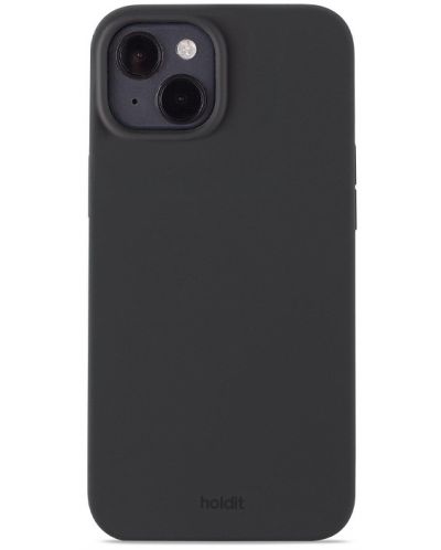 Калъф Holdit - Silicone, iPhone 15 Plus, черен - 1