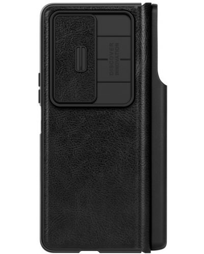 Калъф Nillkin - Qin Pro Leather, Samsung Z fold 4, черен - 1