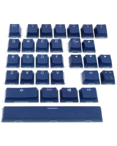 Капачки за механична клавиатура Ducky - Navy, 31-Keycap Set, сини - 1