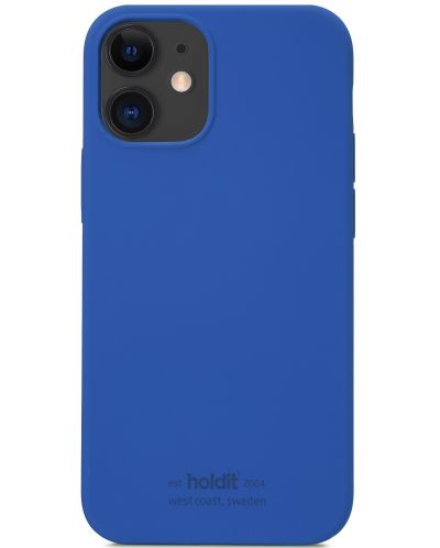 Калъф Holdit - Silicone, iPhone 12 mini, Royal Blue - 1
