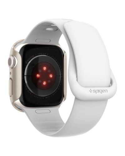 Рамка Spigen - Thin Fit, Apple Watch 7/8, 41 mm, Starlight - 2