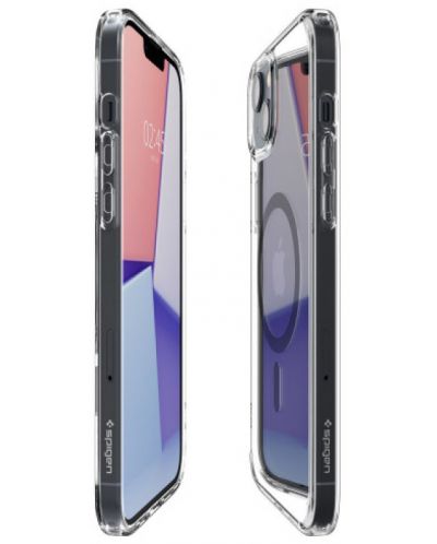 Калъф Spigen - Ultra Hybrid Mag, iPhone 14 Plus, прозрачен - 5