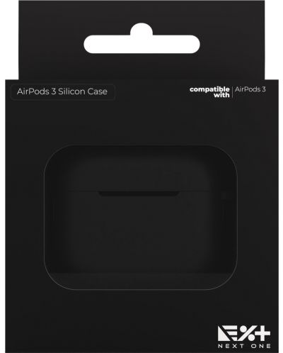 Калъф за слушалки Next One - Silicone, AirPods 3, черен - 6