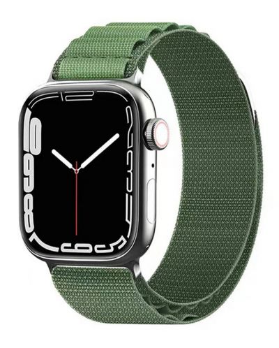 Каишка Techsuit - W037 Nylon, Apple Watch, 38/40/41 mm, зелена - 2