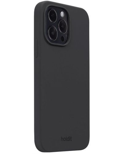 Калъф Holdit - Silicone, iPhone 15 Pro Max, черен - 2
