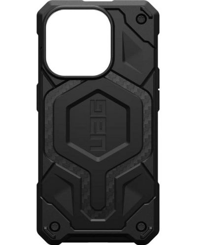 Калъф UAG - Monarch Pro MagSafe, iPhone 15 Pro, Carbon Fiber - 2