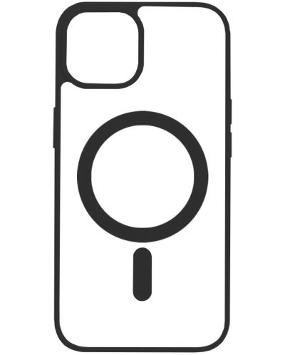 Калъф Techsuit - MagSafe Pro, iPhone 15 Plus, черен - 2