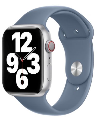 Каишка Apple - Sport, Apple Watch, 45 mm, синя - 2