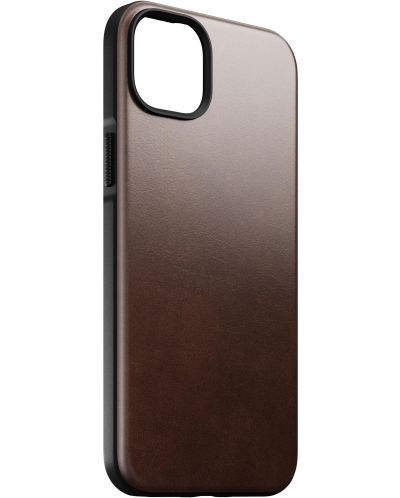 Калъф Nomad - Modern Leather MagSafe, iPhone 14, кафяв - 2