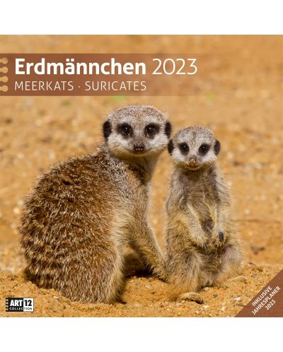Календар Ackermann - Сурикати, 2023 - 1