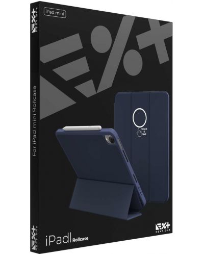 Калъф Next One - Roll Case, iPad mini 6 Gen, син - 9