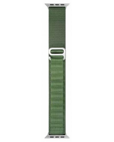 Каишка Techsuit - W037 Nylon, Apple Watch, 42/44/45/49 mm, зелена - 4
