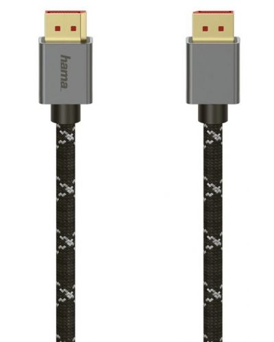 Кабел Hama - 200505, DisplayPort/DisplayPort, 2 m, черен - 1