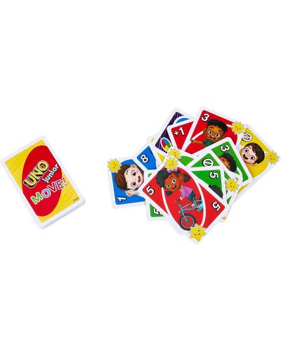 Карти за игра Uno Junior Move! - 3