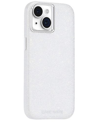 Калъф Case-Mate - Shimmer Iridescent MagSafe, iPhone 15, сив - 2