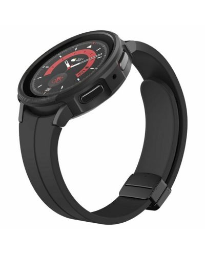 Калъф Spigen - Liquid Air, Galaxy Watch5 Pro, 45 mm, черен - 3
