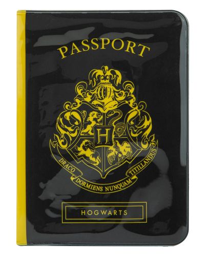 Калъф за паспорт Cine Replicas Movies: Harry Potter - Hogwarts - 1