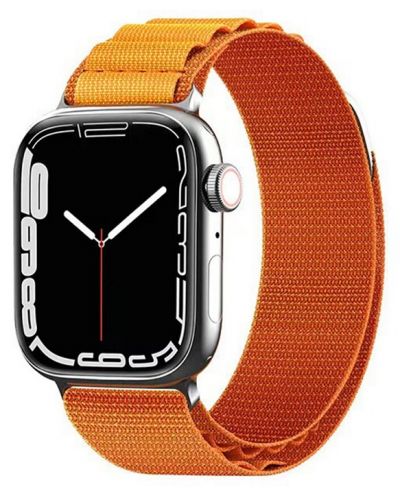 Каишка Techsuit - W037 Nylon, Apple Watch, 38/40/41 mm, оранжева - 2