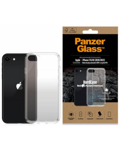 Калъф PanzerGlass - HardCase, iPhone7/8/SE 2020/2022, прозрачен - 1