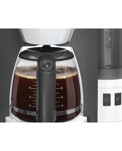 Кафемашина за шварц кафе Bosch - TKA6A041, 1.2 l, бяла/сива - 4