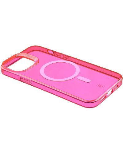 Калъф Cellularline - Gloss Mag, iPhone 14 Plus, розов - 2
