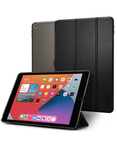 Калъф Spigen - Smart Fold, iPad 10.2, черен - 2